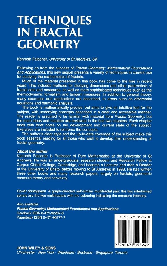 Weitere Ansicht: Techniques in Fractal Geometry | Kenneth Falconer