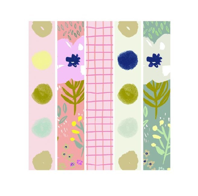 Weitere Ansicht: Tape Set, Crafted Natur Fsc Mix