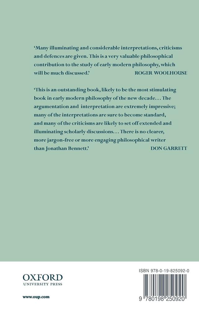 Weitere Ansicht: Learning from Six Philosophers | Jonathan Bennett