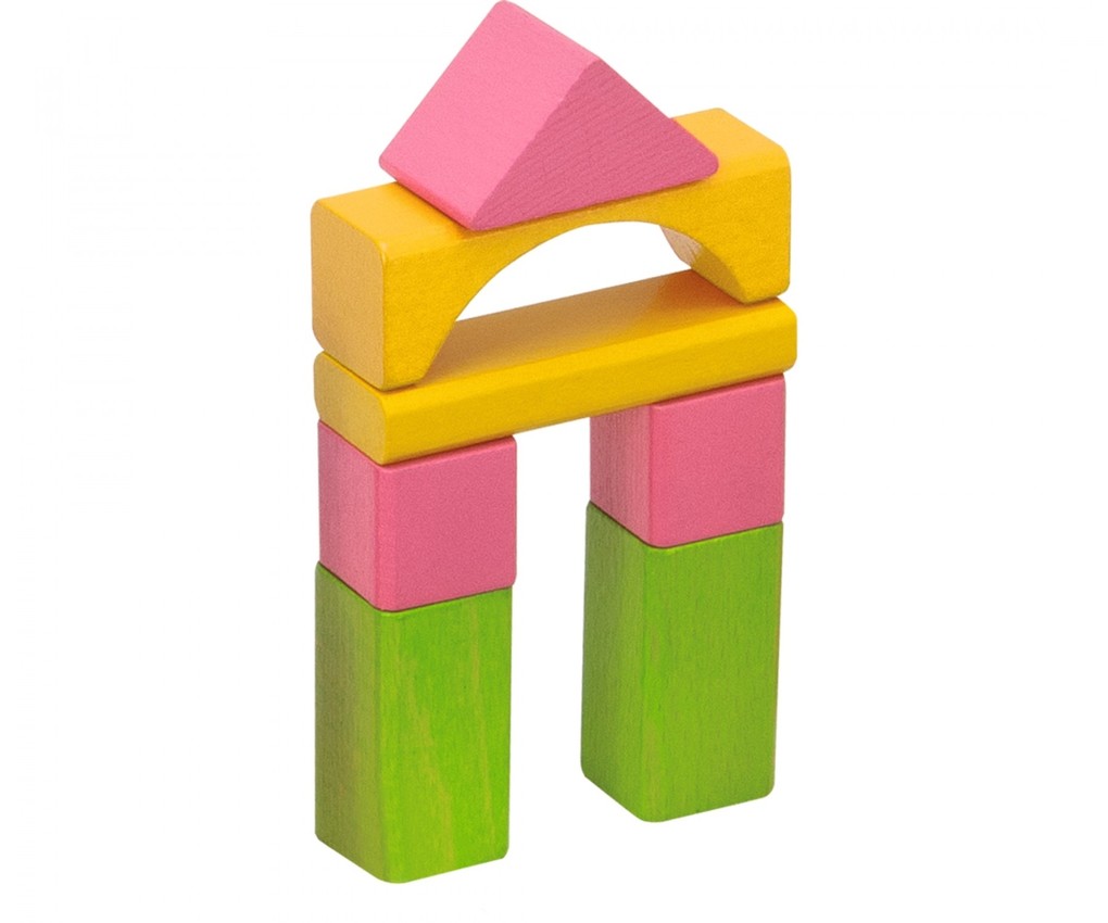 Weitere Ansicht: Eichhorn 100088011 - Bunte Holzbausteine 75-teilig