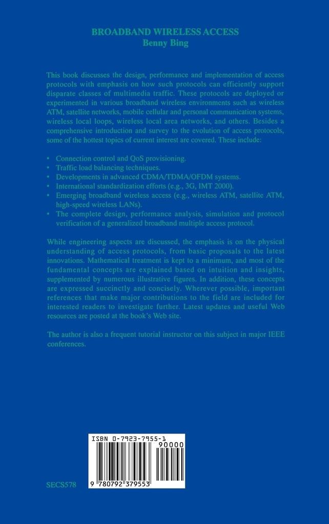 Weitere Ansicht: Broadband Wireless Access | Benny Bing