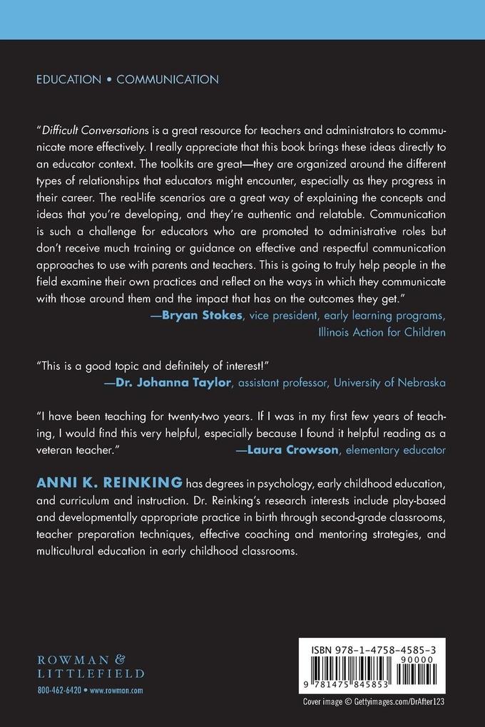 Weitere Ansicht: Difficult Conversations | Anni K. Reinking