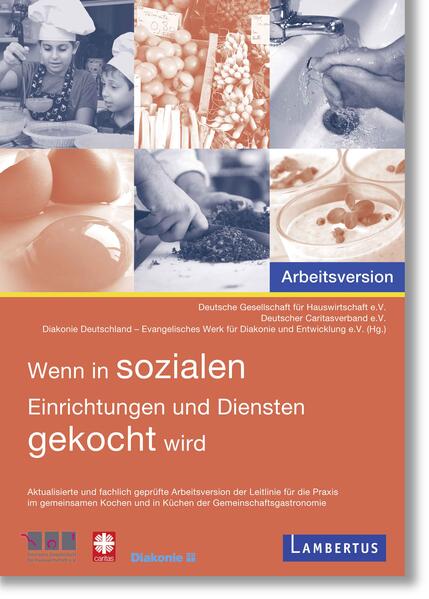 Produktbild: Wenn in sozialen Einrichtungen und Diensten gekocht wird