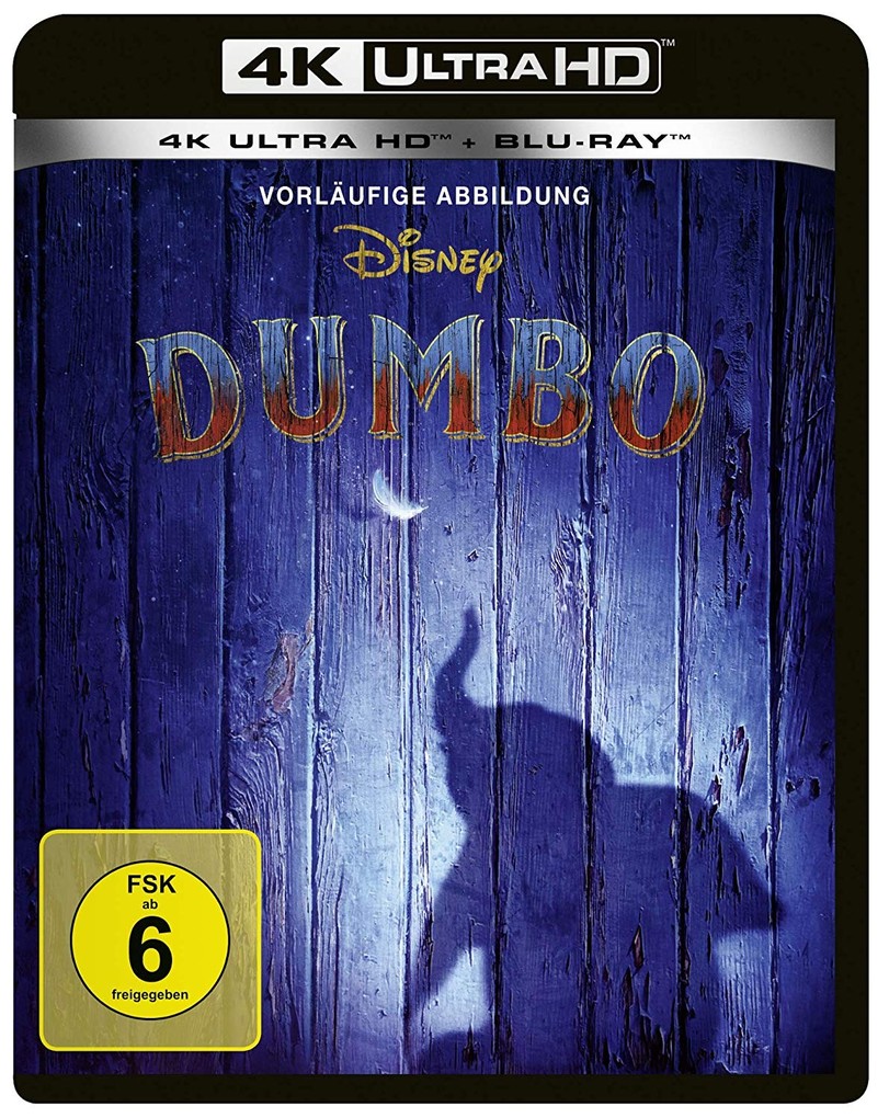Produktbild: Dumbo (2019) 4K, 1 UHD-Blu-ray + 1 Blu-ray