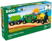 BRIO - Safari-Zug mit Nashorn