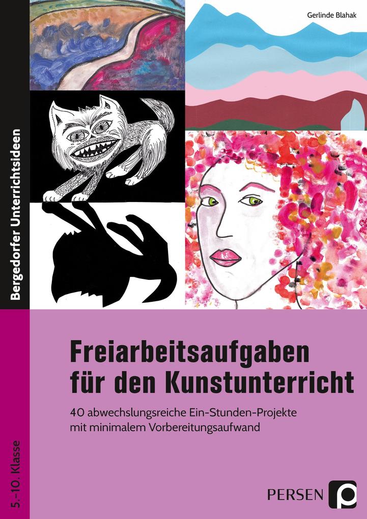 Produktbild: Freiarbeitsaufgaben für den Kunstunterricht | Gerlinde Blahak