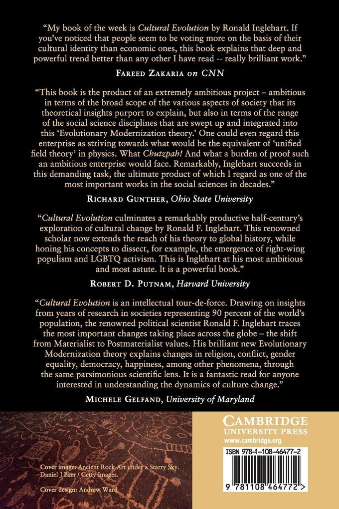 Weitere Ansicht: Cultural Evolution | Ronald F Inglehart