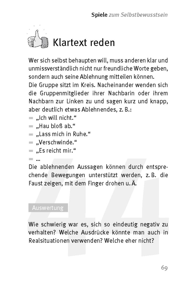 Weitere Ansicht: Die 50 besten Spiele fürs Selbstbewusstsein | Rosemarie Portmann