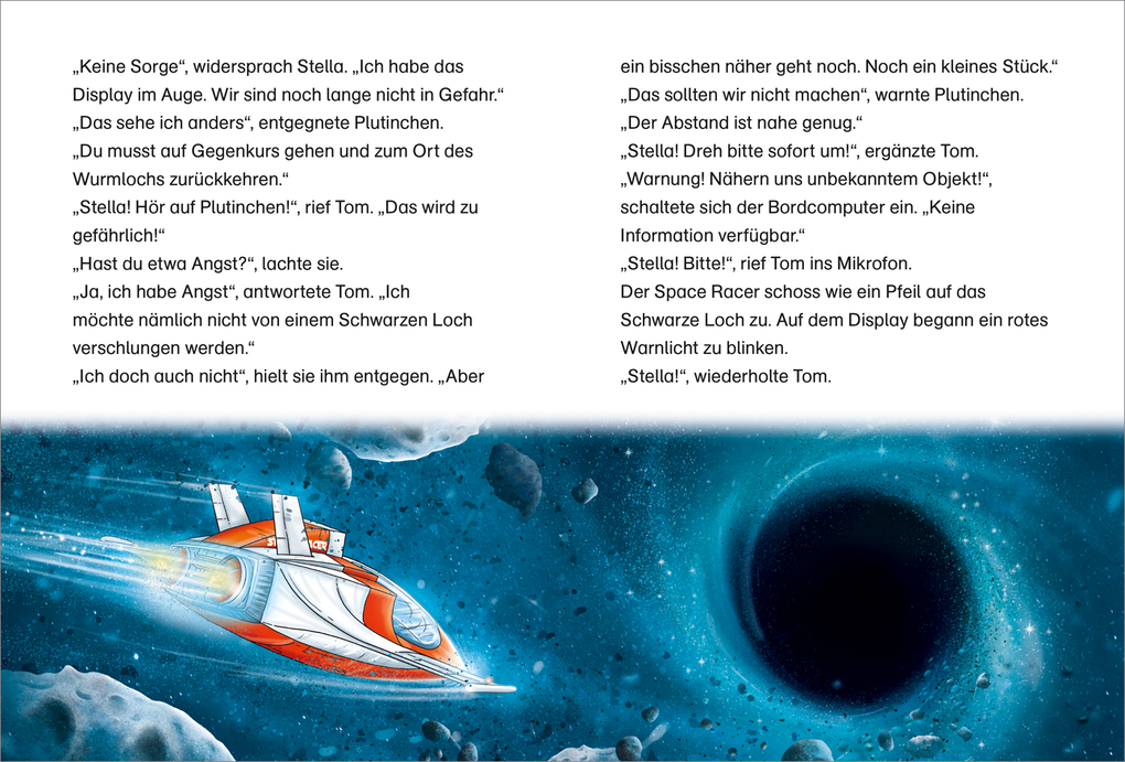 Weitere Ansicht: Der kleine Major Tom. Band 10: Im Sog des Schwarzen Lochs | Bernd Flessner, Peter Schilling