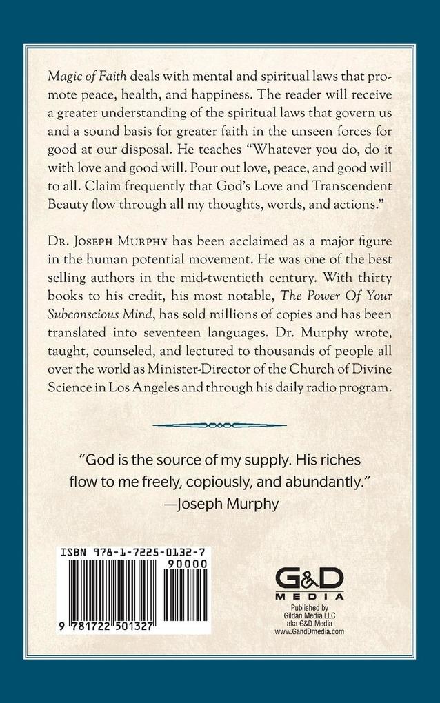 Weitere Ansicht: Magic of Faith | Joseph Murphy