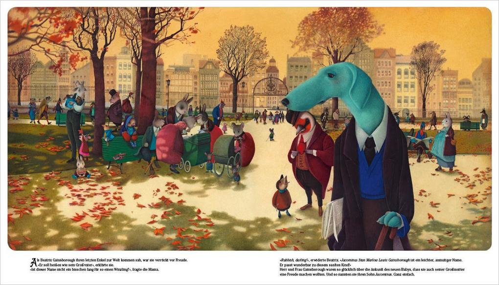 Weitere Ansicht: Das Stundenbuch des Jacominus Gainsborough | Rébecca Dautremer