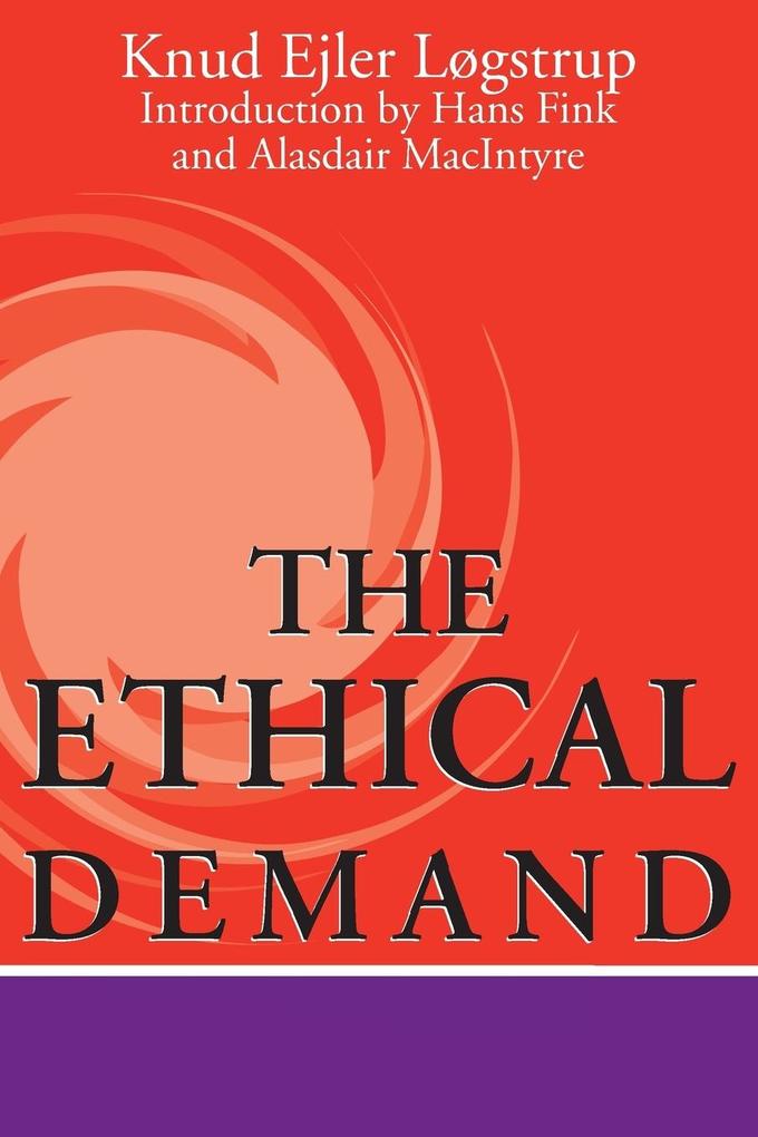 Produktbild: The Ethical Demand | Knud Ejler Løgstrup