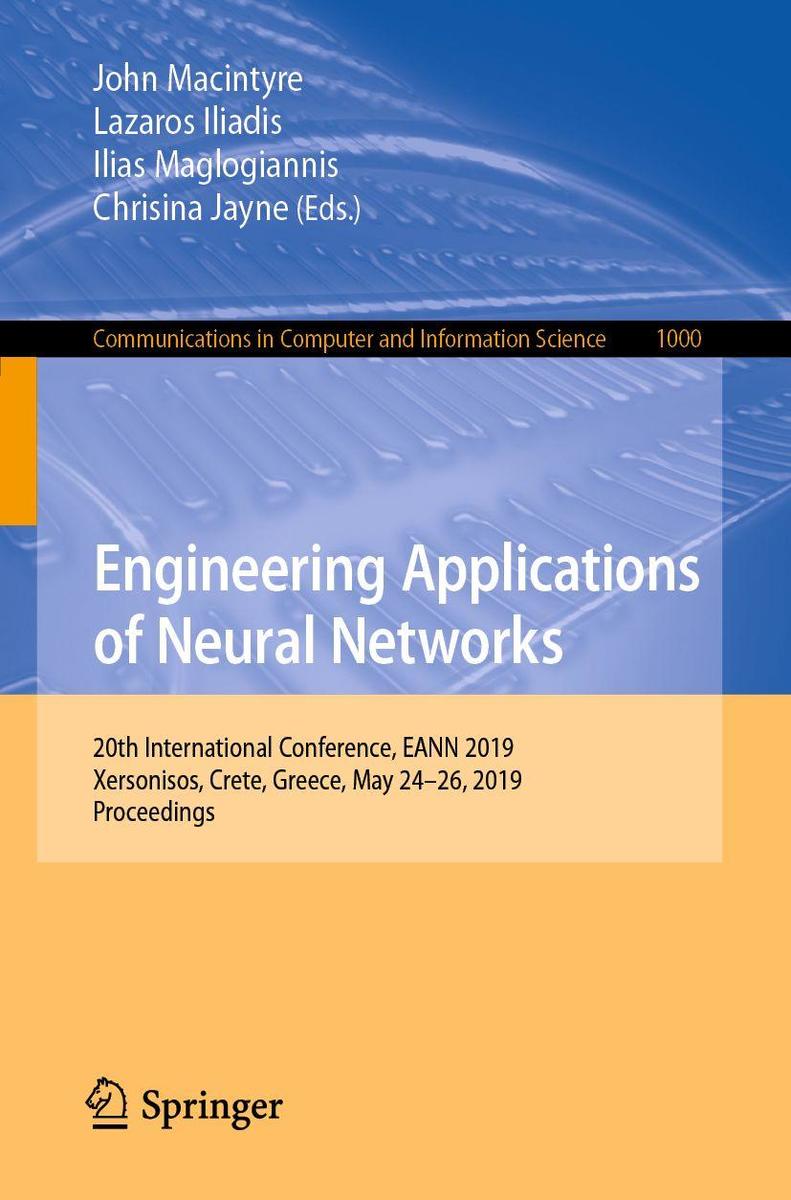 Produktbild: Engineering Applications of Neural Networks