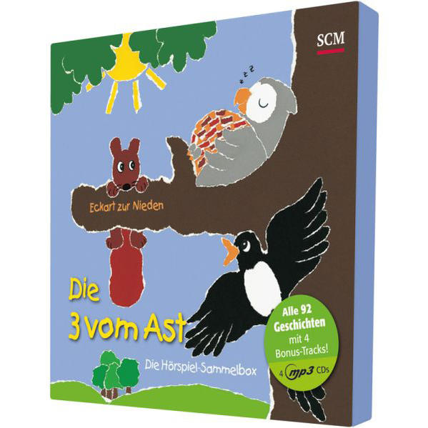 Produktbild: Die 3 vom Ast - Die Hörspiel-Sammelbox, Audio-CD, MP3 | Eckart zur Nieden