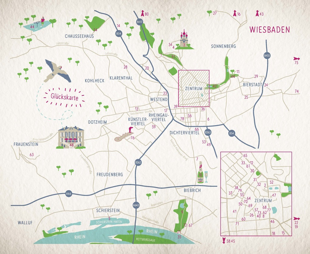 Weitere Ansicht: Glücksorte in Wiesbaden | Bärbel Klein
