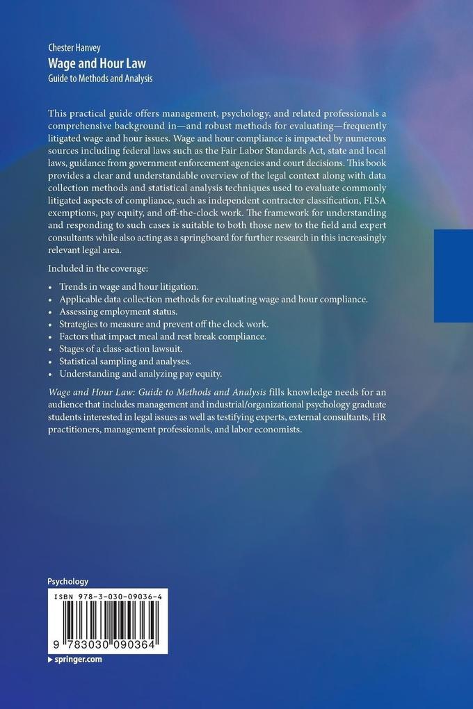 Weitere Ansicht: Wage and Hour Law | Chester Hanvey