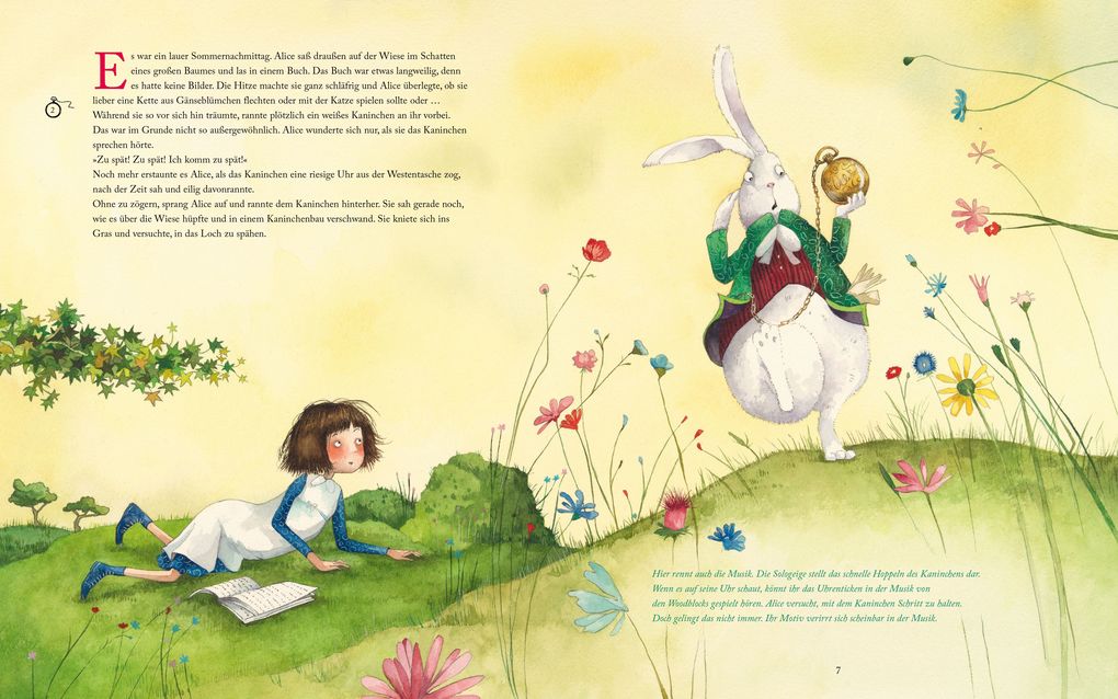 Weitere Ansicht: Alice im Wunderland (Weltliteratur und Musik mit CD und zum Streamen) | Henrik Albrecht, Lewis Carroll
