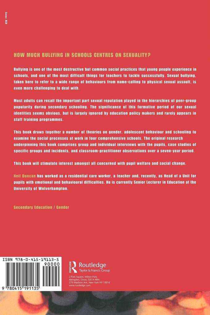 Weitere Ansicht: Sexual Bullying | Neil Duncan