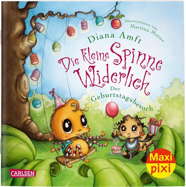 Produktbild: Maxi Pixi 312: VE 5 Die kleine Spinne Widerlich: Der Geburtstagsbesuch (5 Exemplare) | Diana Amft