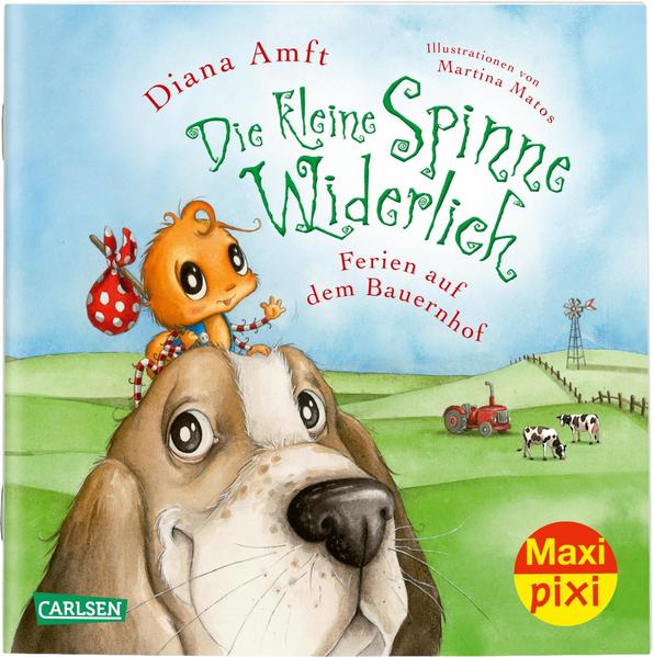 Produktbild: Maxi Pixi 313: Die kleine Spinne Widerlich: Ferien auf dem Bauernhof | Diana Amft