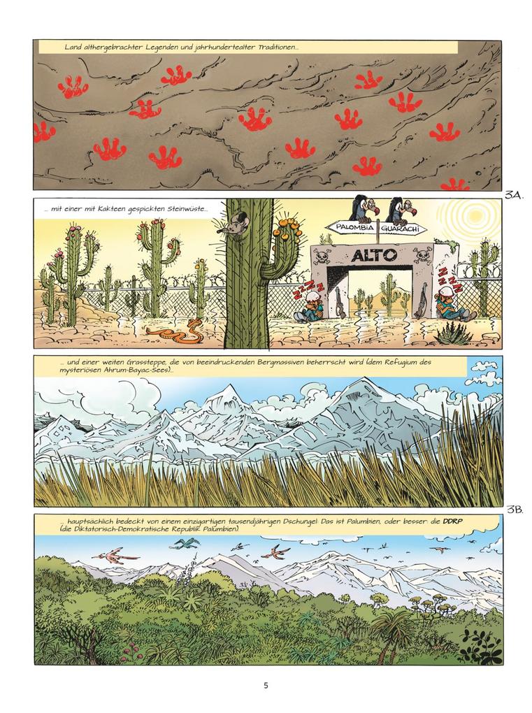 Weitere Ansicht: Marsupilami 17: Geheimnisvolles Palumbien | Stéphan Colman, André Franquin