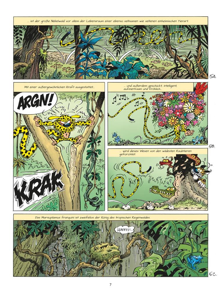 Weitere Ansicht: Marsupilami 17: Geheimnisvolles Palumbien | Stéphan Colman, André Franquin