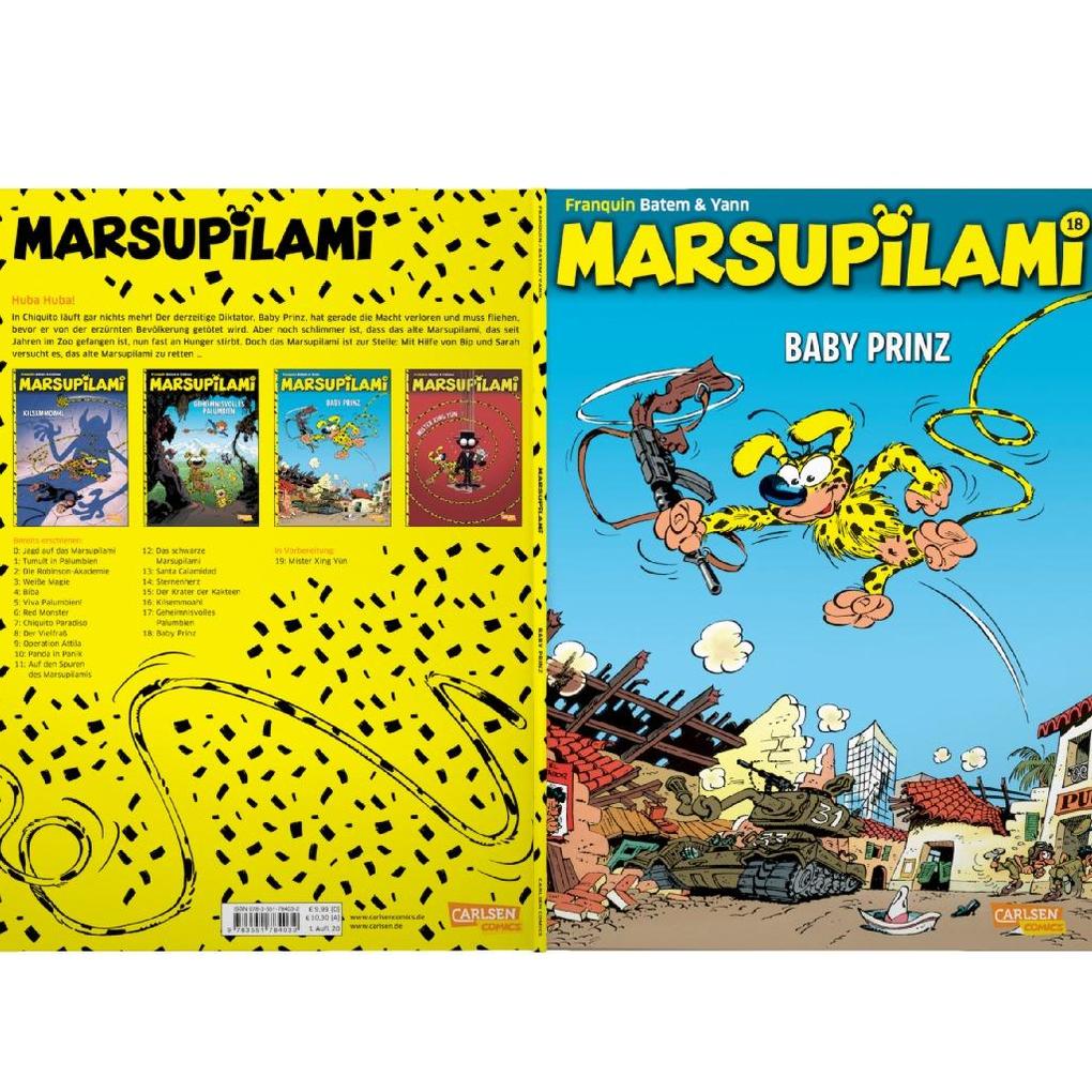 Weitere Ansicht: Marsupilami 18: Baby Prinz | André Franquin, Yann
