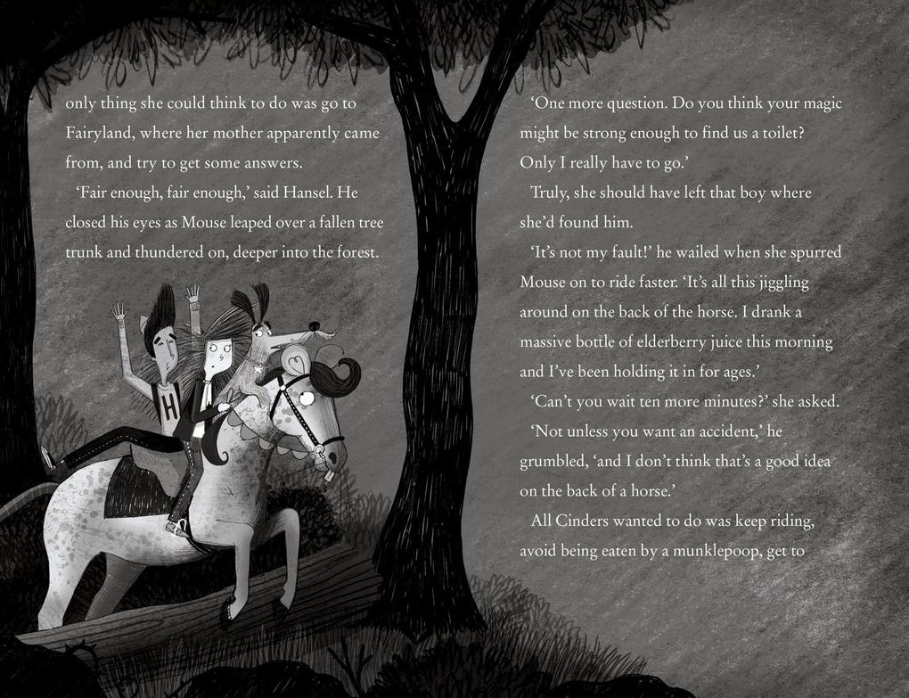 Weitere Ansicht: Cinders and Sparks: Fairies in the Forest | Lindsey Kelk