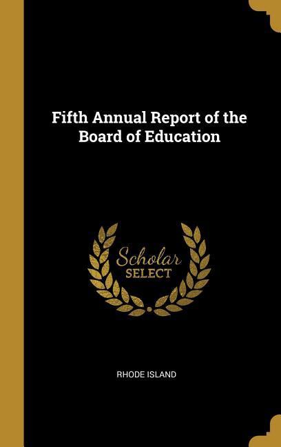 Produktbild: Fifth Annual Report of the Board of Education | Rhode Island