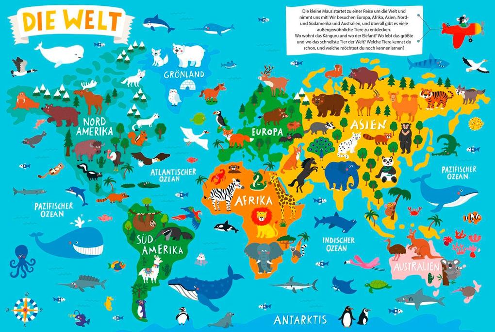 Weitere Ansicht: Mein kunterbunter Tieratlas | Nastja Holtfreter