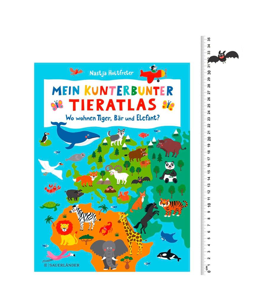 Weitere Ansicht: Mein kunterbunter Tieratlas | Nastja Holtfreter