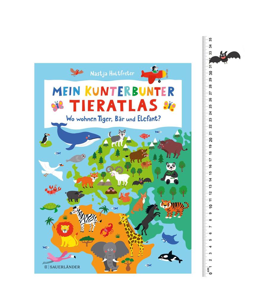 Weitere Ansicht: Mein kunterbunter Tieratlas | Nastja Holtfreter