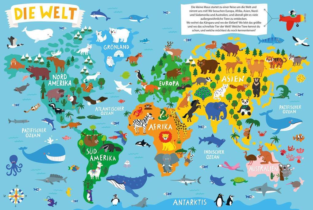 Weitere Ansicht: Mein kunterbunter Tieratlas | Nastja Holtfreter