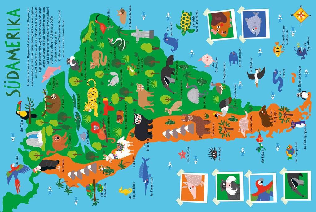 Weitere Ansicht: Mein kunterbunter Tieratlas | Nastja Holtfreter
