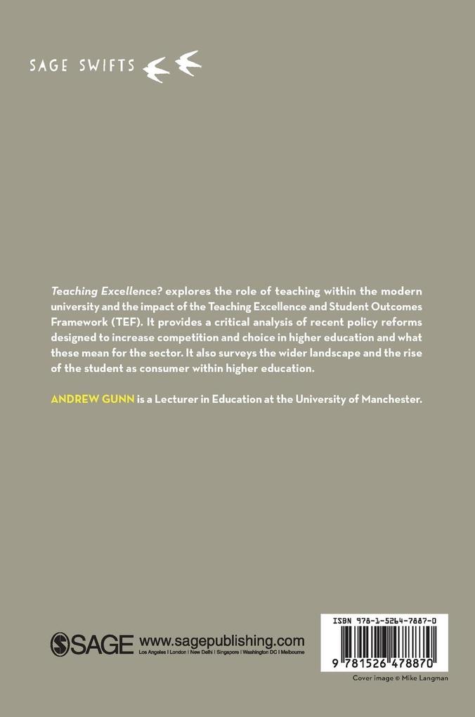 Weitere Ansicht: Teaching Excellence? | Andrew Gunn