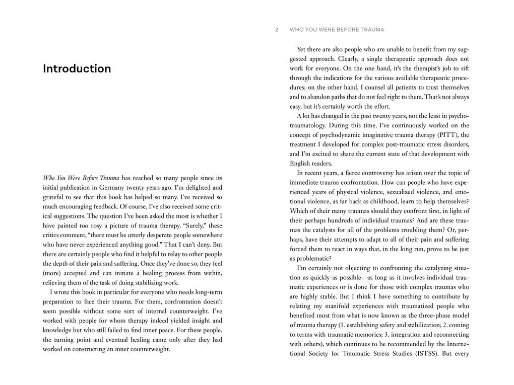 Weitere Ansicht: Who You Were Before Trauma | Luise Reddemann