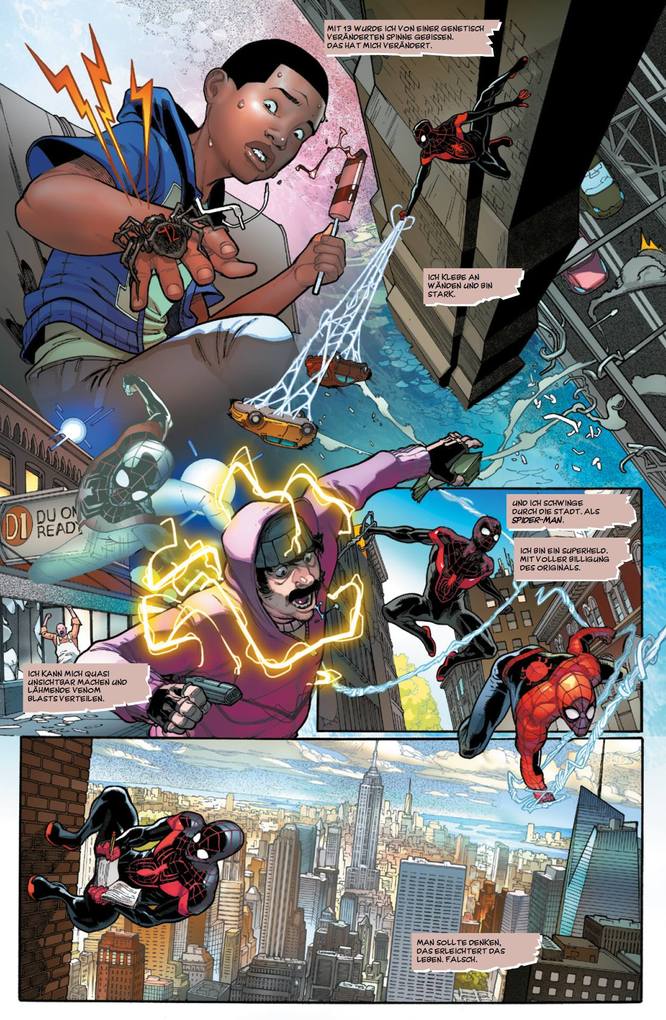 Weitere Ansicht: Miles Morales: Spider-Man - Neustart | Saladin Ahmed, Javier Garron