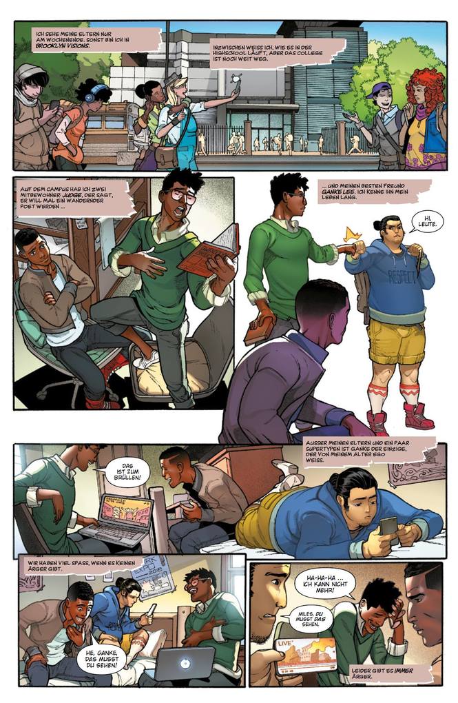 Weitere Ansicht: Miles Morales: Spider-Man - Neustart | Saladin Ahmed, Javier Garron