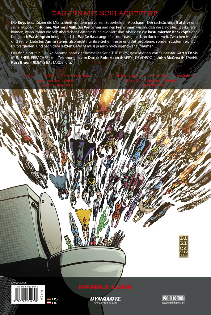 Weitere Ansicht: The Boys: Gnadenlos-Edition | Garth Ennis, Darick Robertson, Russell Braun, Keith Burns, Richard P. Clark