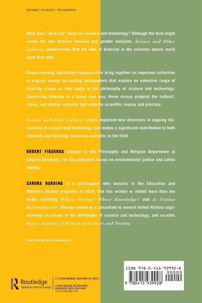 Weitere Ansicht: Science & Other Cultures