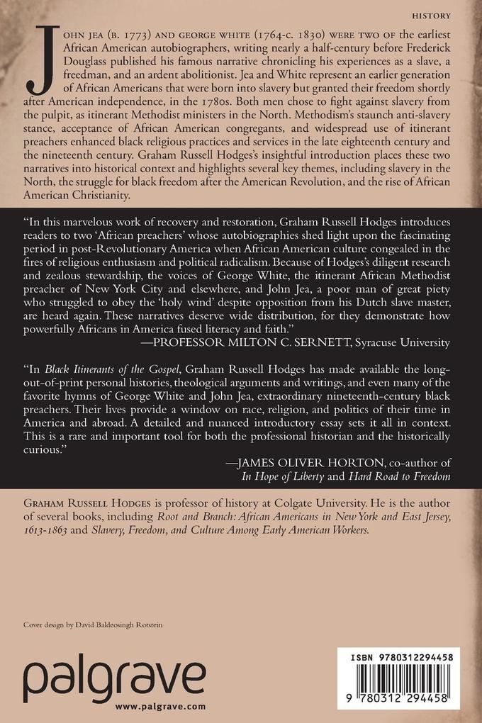 Weitere Ansicht: Black Itinerants of the Gospel