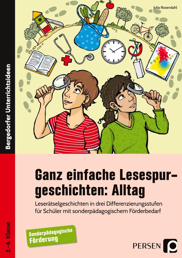 Produktbild: Ganz einfache Lesespurgeschichten: Alltag | Julia Rosendahl
