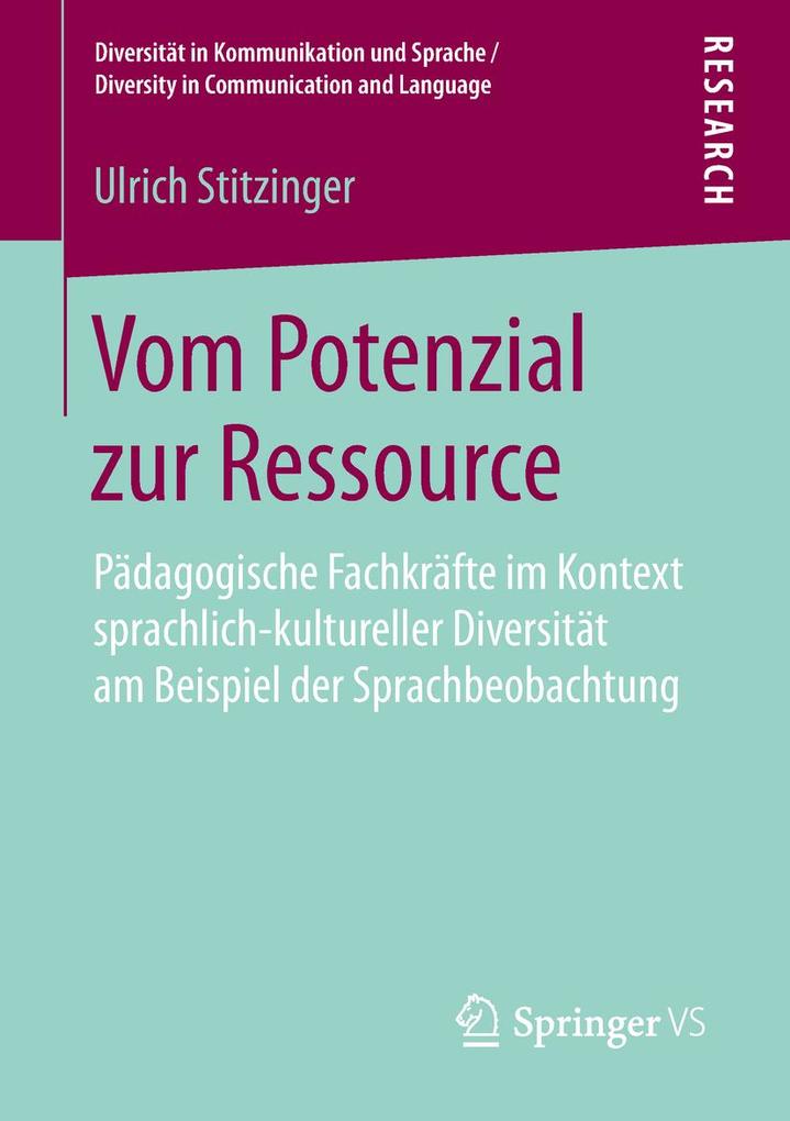 Produktbild: Vom Potenzial zur Ressource | Ulrich Stitzinger