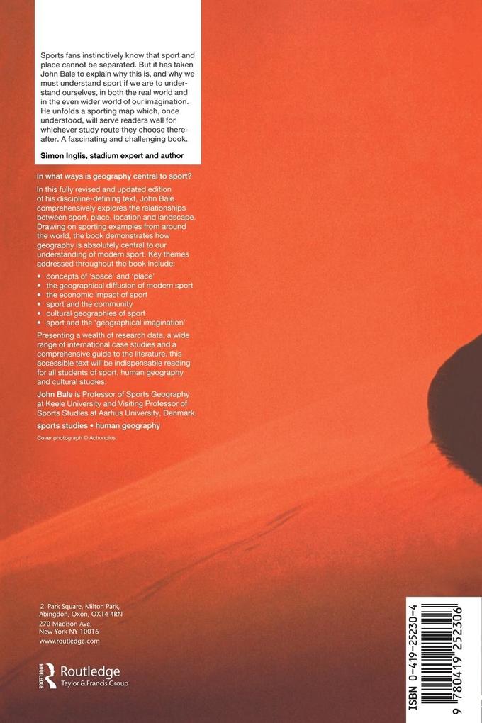 Weitere Ansicht: Sports Geography | J. Bale