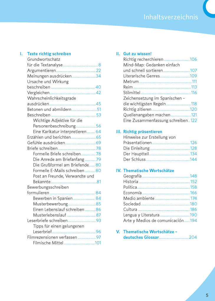 Weitere Ansicht: PONS Texte schreiben - Spanisch