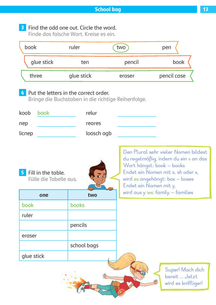 Weitere Ansicht: Die Englisch-Helden Englisch 3. Klasse