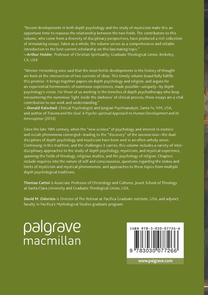 Weitere Ansicht: Depth Psychology and Mysticism