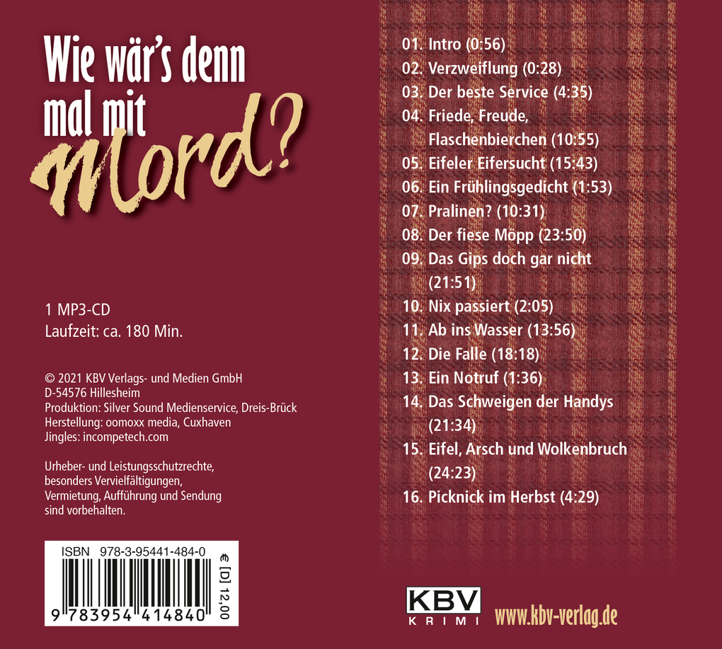 Weitere Ansicht: Wie wär's denn mal mit Mord?, Audio-CD, MP3 | Ralf Kramp