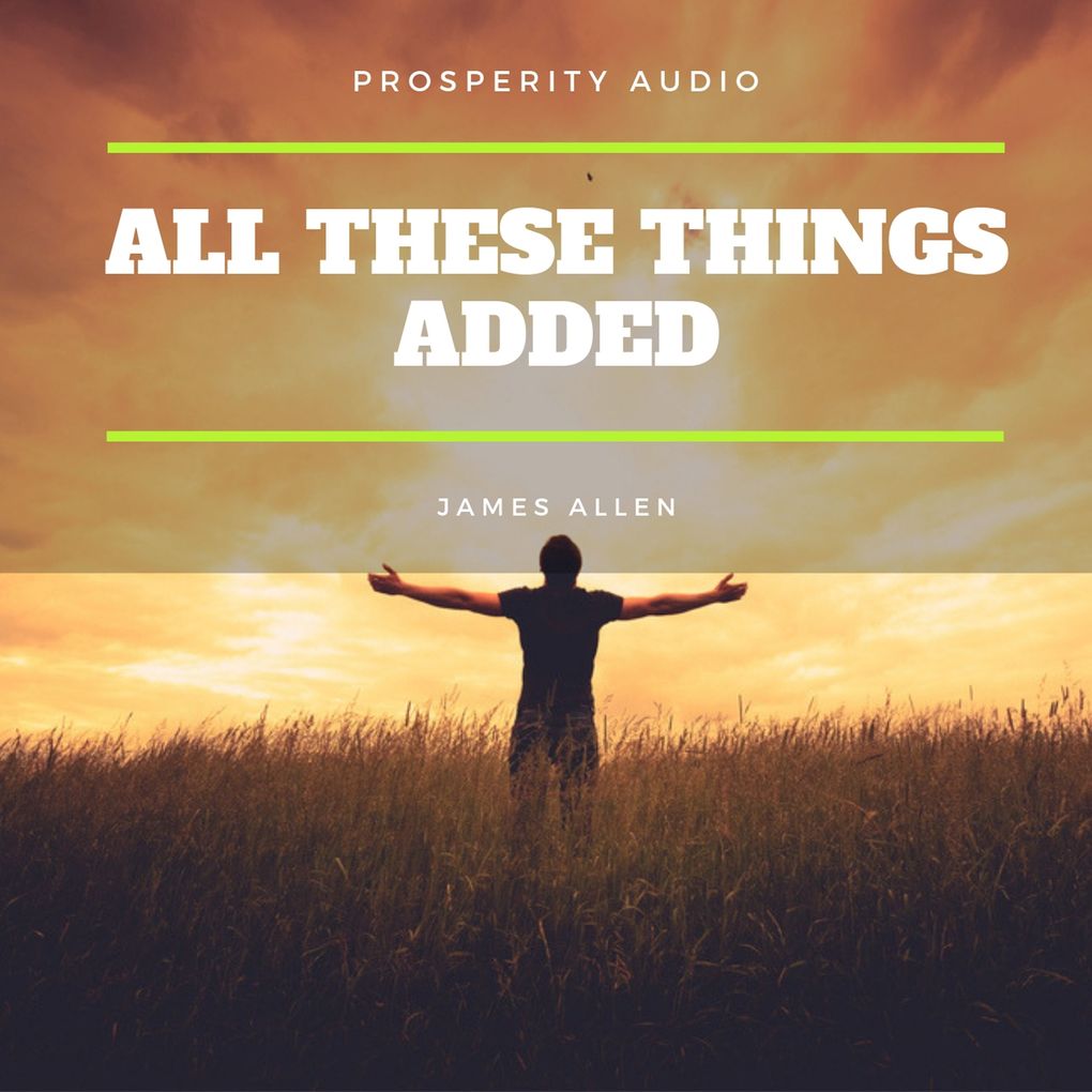 Produktbild: All These Things Added | James Allen