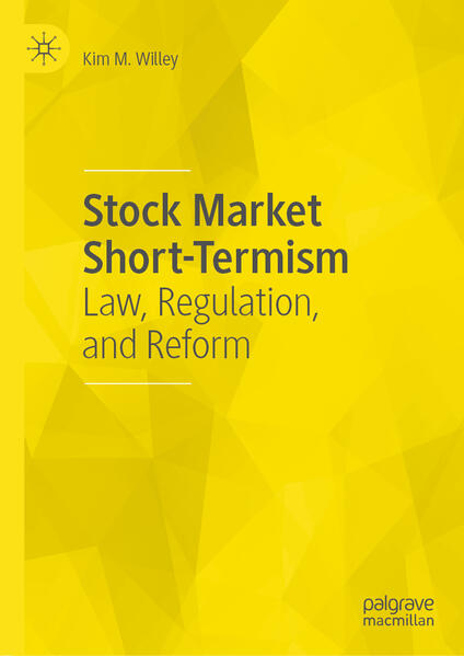 Produktbild: Stock Market Short-Termism | Kim M. Willey